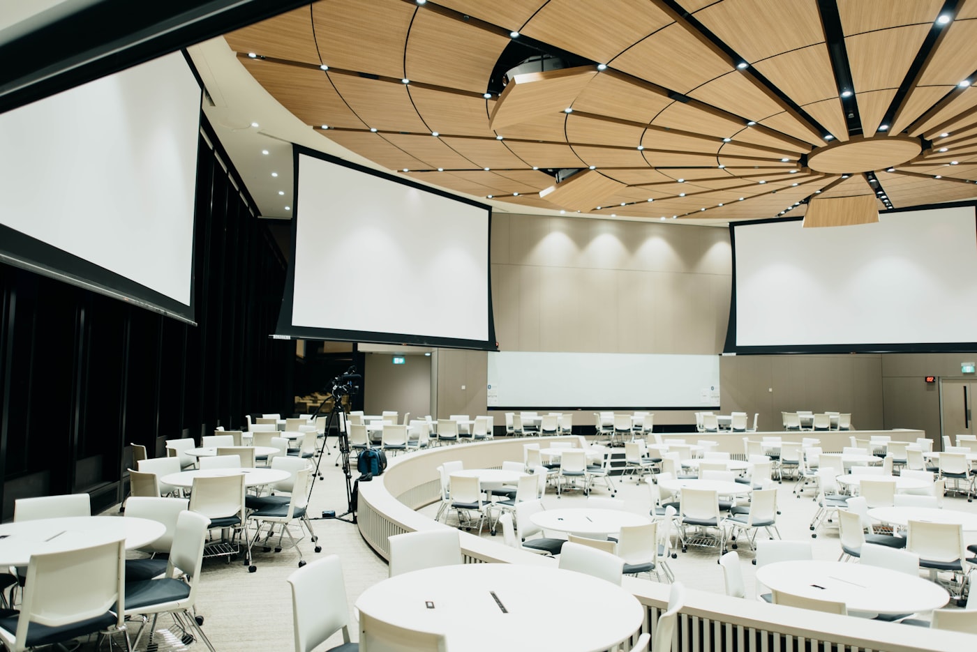 Placeholder — event space interior, venue details coming soon