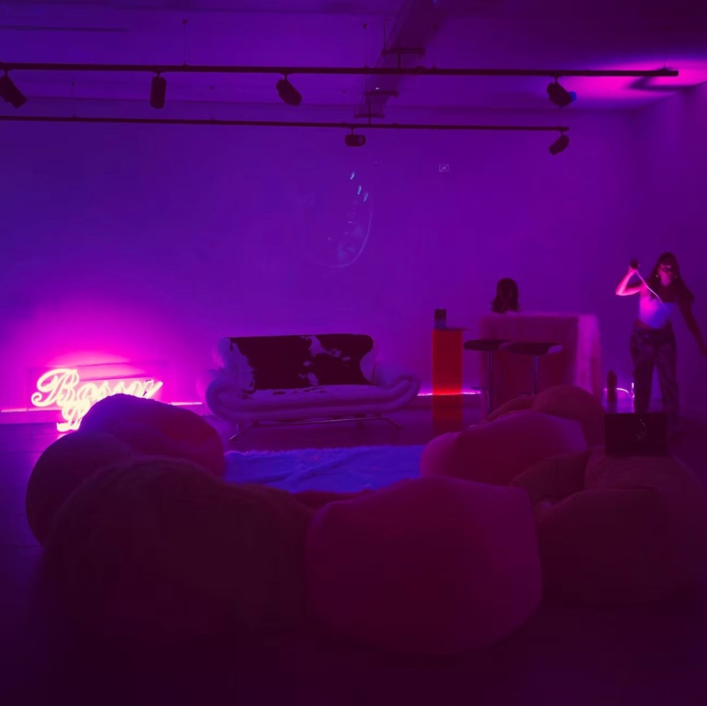 An evening party at The Old Street Gallery